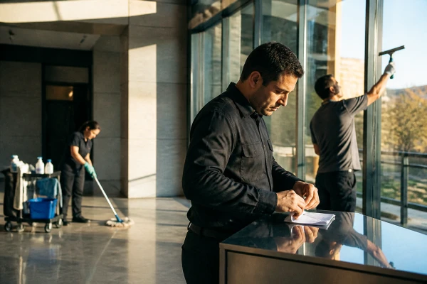 Contrat entretien nettoyage Lyon
