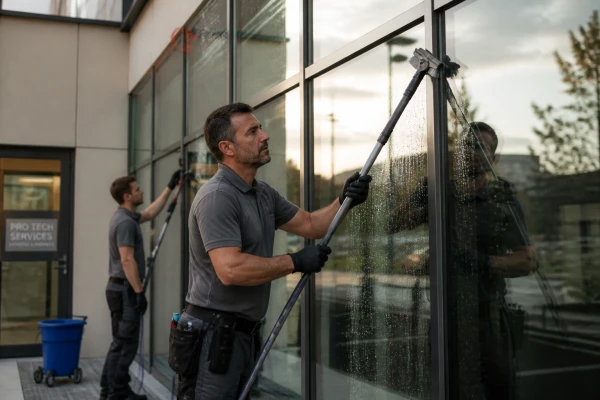 Lavage de vitres professionnel Mâcon
