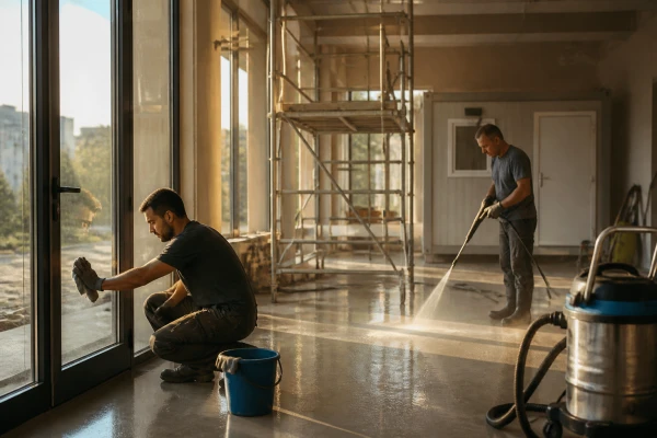 Nettoyage fin de chantier professionnel Villefranche-sur-Saône